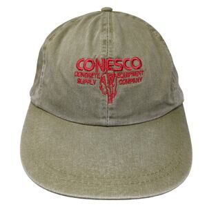Conesco Concrete Equipment Supply Company Baseball Cap Green One Size OC
